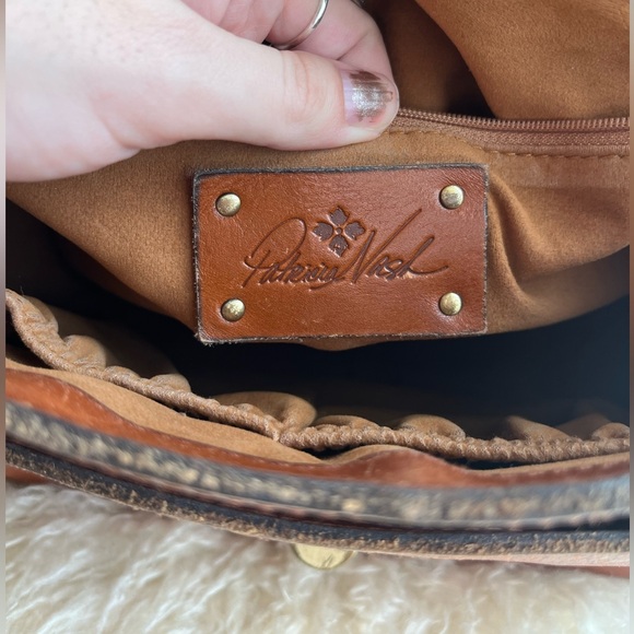 PATRICIA NASH brown leather bag! Great condition - Picture 8 of 15